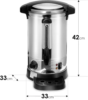 RVS Glühweinketel - Dispenser