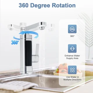 RVS Keuken- en Badkamerboiler 3000W