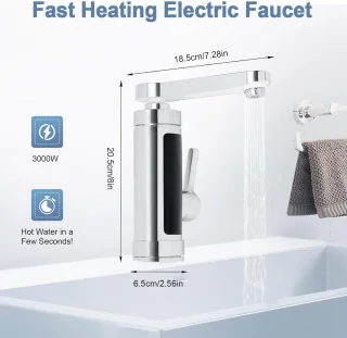 RVS Keuken- en Badkamerboiler 3000W