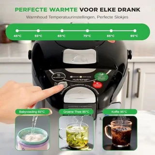 RVS Warmwaterdispenser 5L