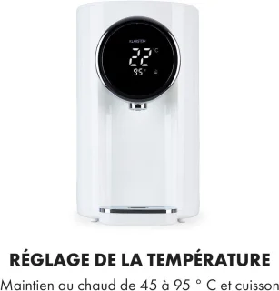 RVS Warmwaterdispenser
