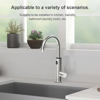 RVS Warmwaterkraan