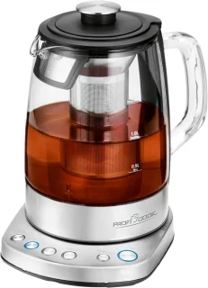 SCH® Waterkoker Glas Zilver