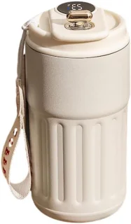 Slimme Thermosmok Koffiebeker - Wit