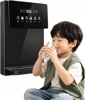 Slimme waterdispenser zwart