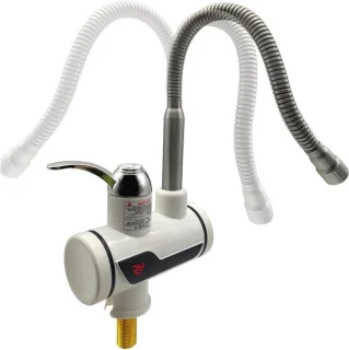 SoftPipe directe boiler kraan zilver
