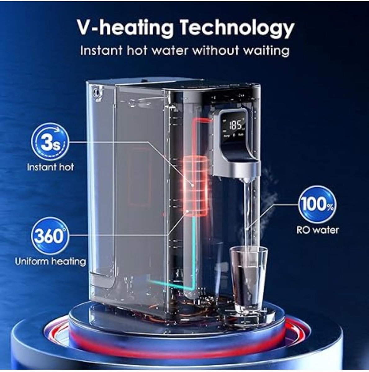 Solene Heetwaterdispenser Temperatuurregelaar