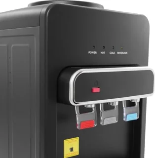 Staande waterdispenser 5 gallon zwart