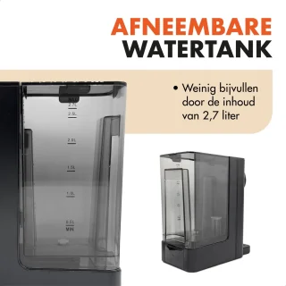 Studio Linea Luxe Heetwaterdispenser SLWK60BK