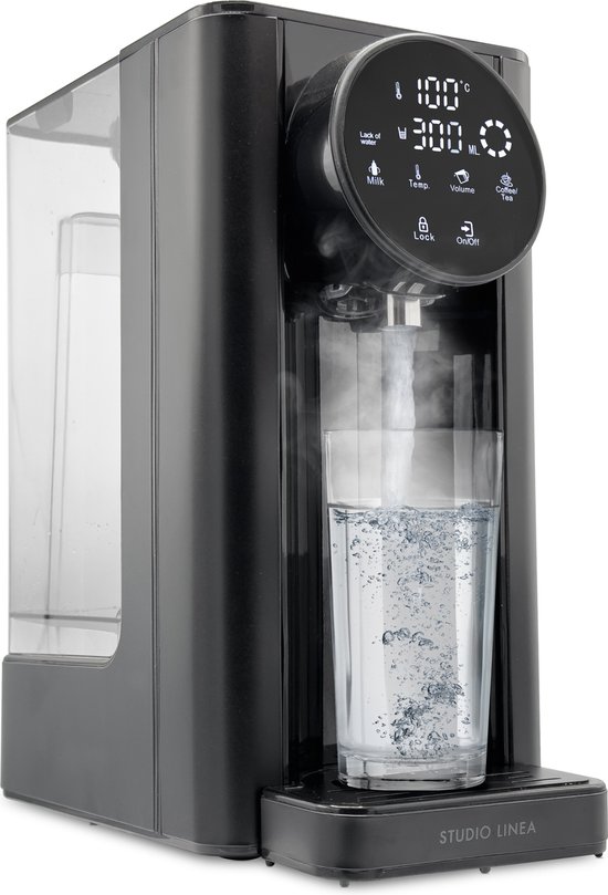 Studio Linea Luxe Heetwaterdispenser SLWK60BK