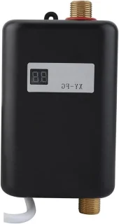 Tankloze doorstroomverwarmer zwart
