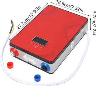 Tankloze elektrische doorstroomboiler 6500W