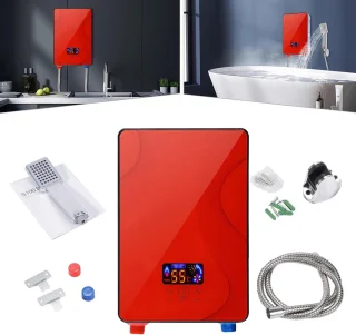Tankloze elektrische doorstroomboiler 6500W