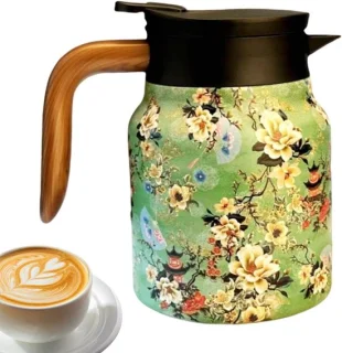 Theepot koffiedispenser 1 liter groen