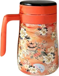Theepot oranje