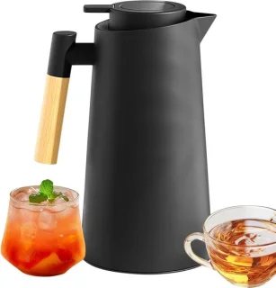 Thermische karaf 1000 ml zwart