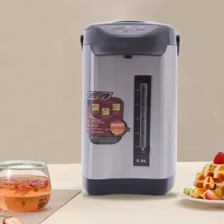 Thermopot Heetwaterdispenser 4L Zwart/Grijs
