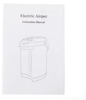 Thermopot Heetwaterdispenser 4L Zwart/Grijs