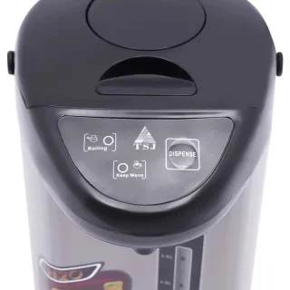 Thermopot Heetwaterdispenser 4L Zwart/Grijs