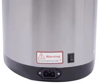Thermopot Heetwaterdispenser 4L Zwart/Grijs