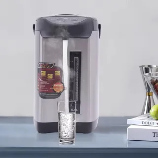 Thermopot Heetwaterdispenser 4L Zwart/Grijs