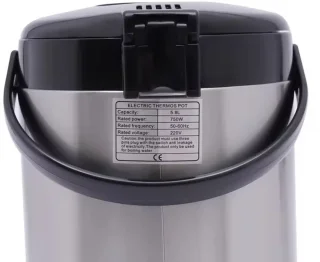 Thermopot Heetwaterdispenser 4L Zwart/Grijs
