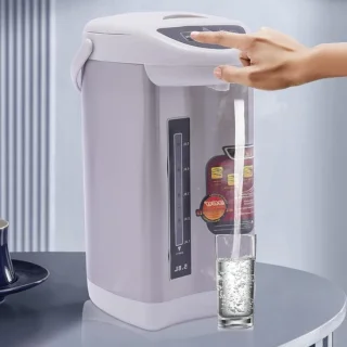 Thermopot Waterdispenser 4 L - Roestvrijstaal, Grijs