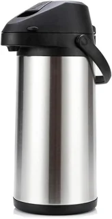 Thermosfles drankdispenser 5 liter zilver