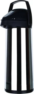Thermoskan met pomp 1,9 L RVS Zwart/Zilver