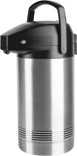 Thermoskan met pomp 3 L RVS
