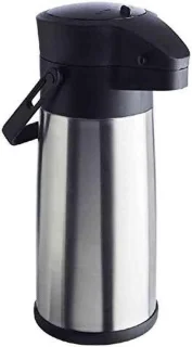 Thermoskan met pomp