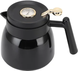 Thermoskan theepot 880 ml zwart
