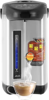 Thermoskan waterdispenser 4 liter zwart