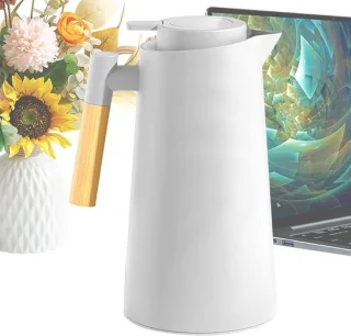 Thermoskaraf 1000 ml wit