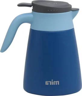 Thermoskaraf RVS 1000 ml Koningsblauw
