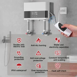 TrendWave 6000W Elektrische Doorstroomverwarmer 220V