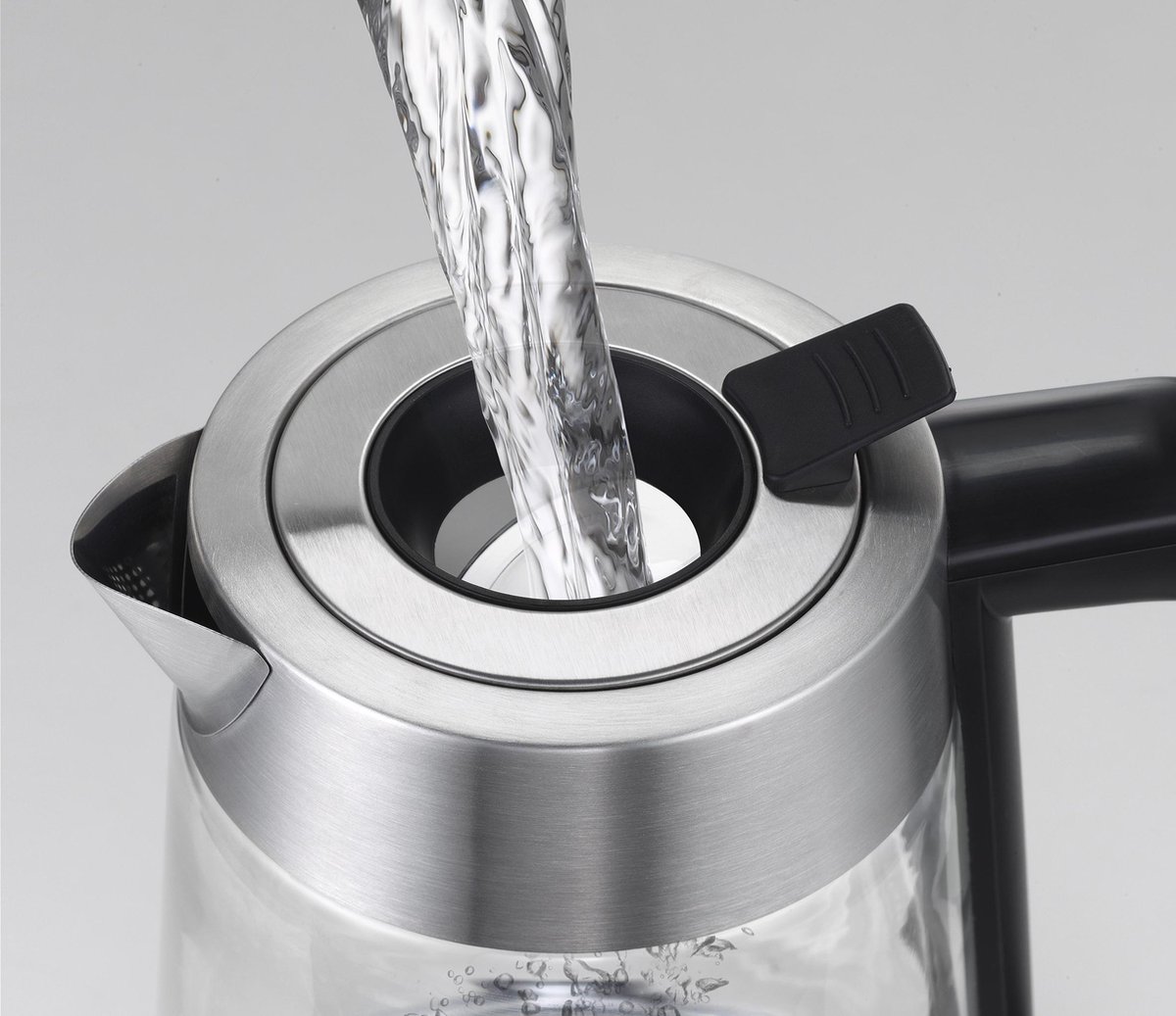 Trisa Easy Fill Waterkoker 2L RVS