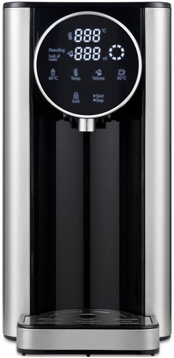 Trisa Silver Stream Heetwaterdispenser RVS