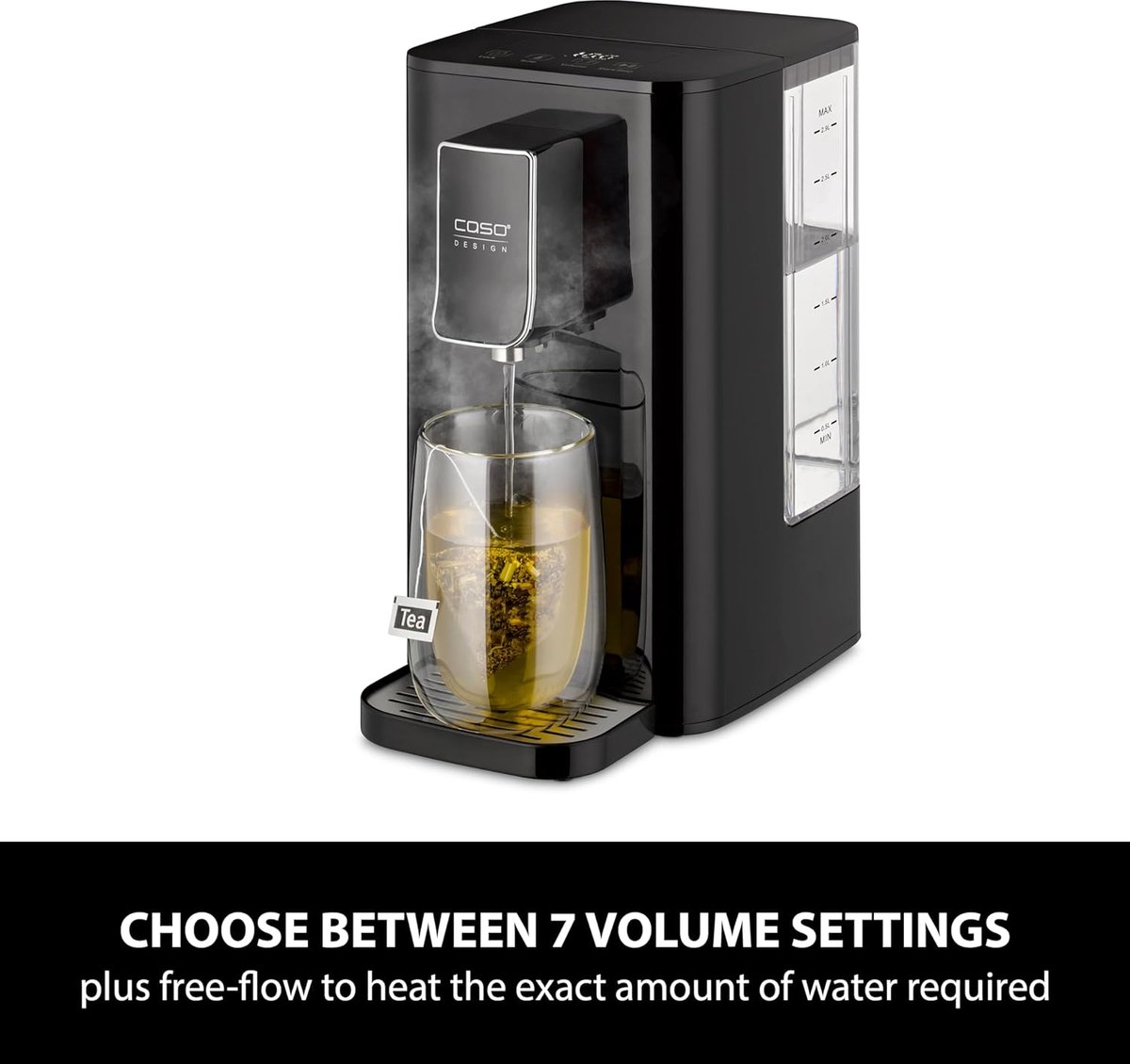 Turbo Warmwaterdispenser 2,9L