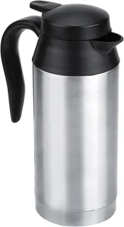 Verwarmingsbeker auto 750 ml zilver