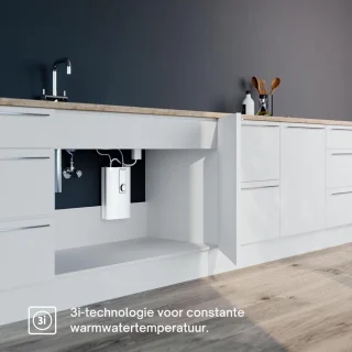 VIN® Doorstroomverwarmer Elektrisch voor wastafel
