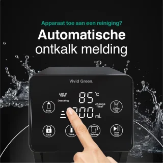Vivid Green heetwaterdispenser 3L RVS
