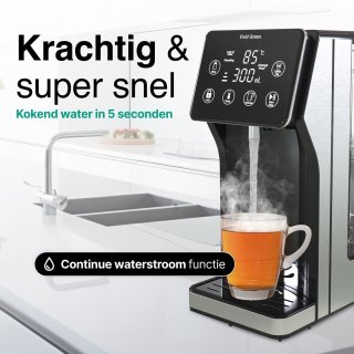 Vivid Green heetwaterdispenser 3L RVS