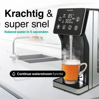 Vivid Green heetwaterdispenser 3L RVS