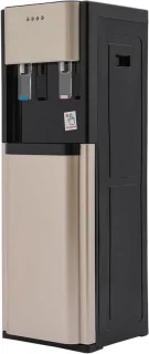 Vloerstaande waterdispenser zwart