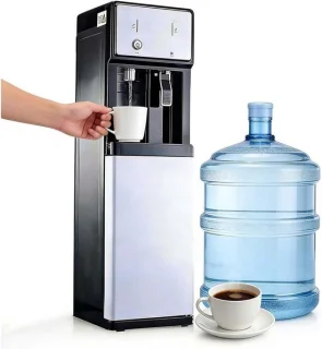 Vrijstaande waterdispenser koelzuil 105 cm