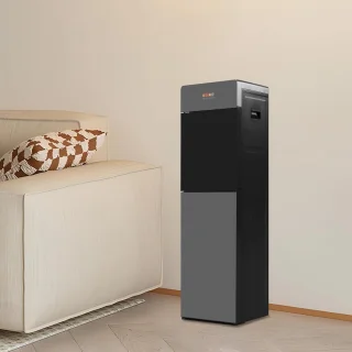Vrijstaande waterkoeler en warmwaterdispenser