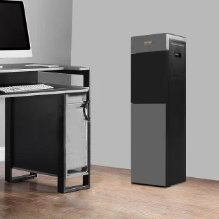 Vrijstaande waterkoeler en warmwaterdispenser
