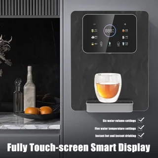 Warm- en koudwaterdispenser wandmontage
