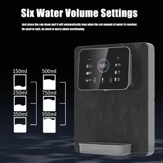 Warm- en koudwaterdispenser wandmontage